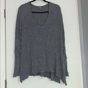 Lightweight long sweater